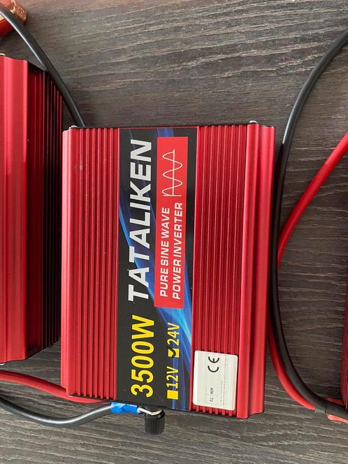 Off grid omvormers voor 24v naar 220v off grid, Caravans en Kamperen, Camper-accessoires, Zo goed als nieuw, Ophalen of Verzenden