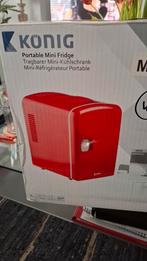 König KN-MF10 mini fridge, rood, Ophalen, Zonder vriesvak, Minder dan 75 liter, Minder dan 45 cm