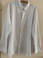 Wit katoenen herenoverhemd naat XXL, Ophalen of Verzenden, Zo goed als nieuw, Wit, Shirt