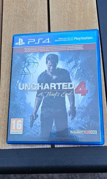 Uncharted 4 (als nieuw) beschikbaar voor biedingen