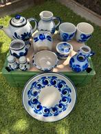 Keulse , kommetjes, theepot , suiker, melk potje, Ophalen of Verzenden