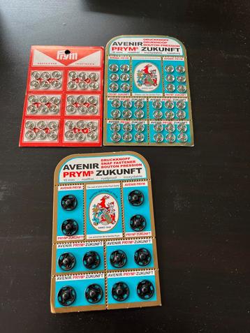 Vintage Prym Drukknopen beschikbaar voor biedingen