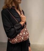 Nieuw Zusss schoudertasje zand/roodbruin €19,95, Sieraden, Tassen en Uiterlijk, Tassen | Schoudertassen, Ophalen of Verzenden