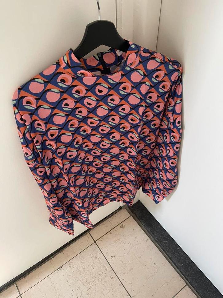 Studio Anneloes travelstof blouse maat  S, Kleding | Dames, Blouses en Tunieken, Zo goed als nieuw, Verzenden