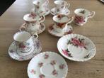 Lotje Royal Albert kop en schotels.O.a Old Country Roses, Huis en Inrichting, Keuken | Servies, Ophalen of Verzenden, Zo goed als nieuw
