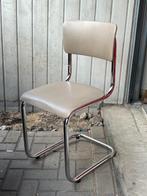 Gispen Ahrend Tubax eettafelstoelen vintage eetkamerstoelen, Ophalen, Metaal, Gebruikt, Overige kleuren