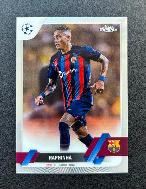 Raphinha | Barcelona, Hobby en Vrije tijd, Stickers en Plaatjes, Zo goed als nieuw, Plaatje, Ophalen of Verzenden