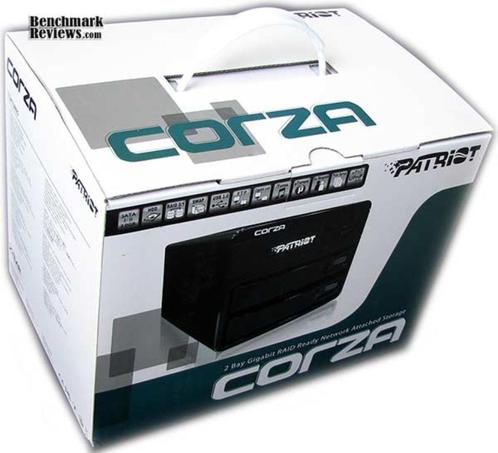 Patriot Corza Network Storage Server + disks 22-4, Computers en Software, NAS, Zo goed als nieuw, Ophalen of Verzenden
