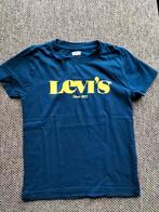 Levi's tshirt blauw maat 116, Kinderen en Baby's, Jongen, Ophalen of Verzenden, Zo goed als nieuw, Shirt of Longsleeve