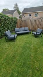 Loungeset Vonge, Tuin en Terras, Ophalen, 5 zitplaatsen, Aluminium, Zo goed als nieuw