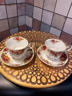 Royal Albert,Old Country Roses,2 kop en schotel,Bone China, Ophalen of Verzenden