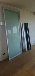 Fraaie roldeur met frame, Ophalen, 80 tot 100 cm, Binnendeur, 200 tot 215 cm