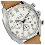 AVI-8 Supermarine Seafire (nooit nergens meer te koop), Sieraden, Tassen en Uiterlijk, Horloges | Heren, Overige merken, Leer