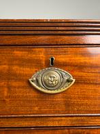 Bowfront commode Engels antiek, Huis en Inrichting, Kasten | Ladekasten, Ophalen, 100 tot 150 cm, Zo goed als nieuw, 3 of 4 laden