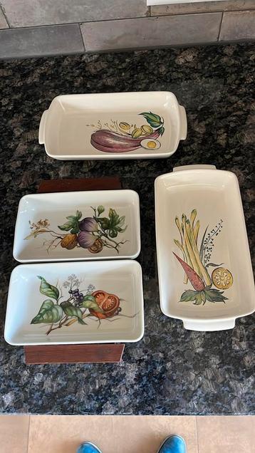 4 schaaltjes Villeroy & Boch met diverse groenten Primabella beschikbaar voor biedingen