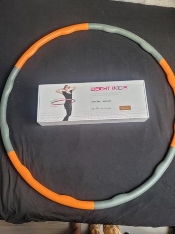 Weight Hoop Soft Fitness Hoelahoep Oranje/Grijs beschikbaar voor biedingen