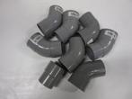Regenpijp bochten 70mm, Doe-het-zelf en Verbouw, Buizen en Afvoer, Ophalen, Bochten, Pvc, 60 tot 80 mm