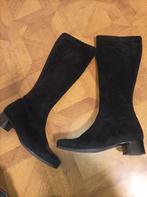 Picardi suède leer laarzen zwart maat 5.5 = 38.5, Hoge laarzen, Zwart, Ophalen of Verzenden, Zo goed als nieuw