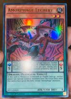 Yu-Gi-Oh! Amorphage Lechery SVHI 1st Edition !, Verzenden, Zo goed als nieuw, Losse kaart, Foil