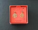 18 karaat verguld sterling zilver 925 oorbellen, Ophalen of Verzenden, Zo goed als nieuw, Goud, Zilver