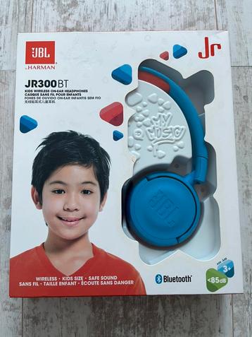Fijne blauwe JBL koptelefoon JR300BT beschikbaar voor biedingen