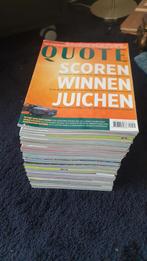 Quote tijdschriften 36x incl 2x 500, Ophalen, Gelezen