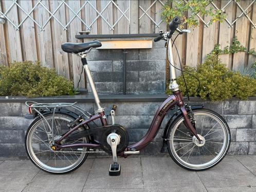 Zeer nette Dahon ciao vouwfiets met 8 naaf versnellingen, Fietsen en Brommers, Fietsen | Vouwfietsen, Zo goed als nieuw, Dahon