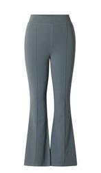 Steel blue/grey flared broek Yaissa van Yesta. Maat 50 (2), Kleding | Dames, Grote Maten, Nieuw, Grijs, Broek of Spijkerbroek