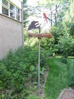 OOIEVAAR op NEST met "Landingsplaats"., Ophalen, Gebruikt, Geboortebord
