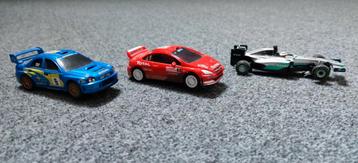 Carrera 1:43 raceauto's en baan beschikbaar voor biedingen
