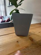 Bloempot grijs 15 cm breed, Tuin en Terras, Ophalen of Verzenden