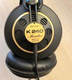 Headphones AKG K240 studio monitor made in Austria 600 Ohm, Ophalen of Verzenden, Gebruikt, Over oor (circumaural), Overige merken