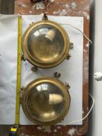 Bronzen bulley lampen, Ophalen of Verzenden