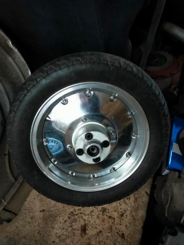 Achterwiel Jincheng Knight, Fietsen en Brommers, Brommeronderdelen | Algemeen, Gebruikt, Overige typen, Ophalen