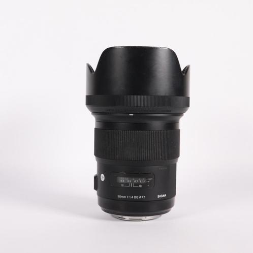 Sigma 50mm F/1.4 DG Sony - Incl. Garantie (B), Audio, Tv en Foto, Fotografie | Lenzen en Objectieven, Zo goed als nieuw