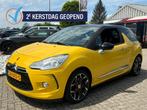 Citroën DS3 1.6 Hatchback Sport Geel Zwart 2010 Trekhaak, Auto's, Citroën, 1140 kg, Euro 5, 15 km/l, Gebruikt