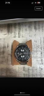 Tommy hilfiger horloge, Ophalen of Verzenden, Zo goed als nieuw, Zwart, Android