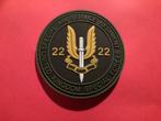Badge van Special. Forces 22 met velro, Ophalen of Verzenden, Landmacht, Nederland, Embleem of Badge