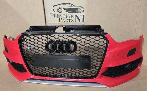 Voorbumper Audi A3 8V S-Line 4xPDC KLS bj.2012-2017 SEDAN, Auto-onderdelen, Carrosserie en Plaatwerk, Bumper, Voor, Gebruikt, Herkomst onderdeel bekend