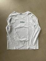 Denham Longsleeve Wit Maat S - ZGAN, Ophalen of Verzenden, Zo goed als nieuw, Wit, Lange mouw