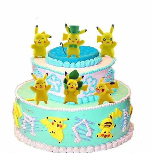 Diverse POKEMON of PIKACHU Taartdecoraties vanaf € 3,95, Hobby en Vrije tijd, Taarten en Cupcakes maken, Nieuw, Versiering, Taarten of Cupcakes