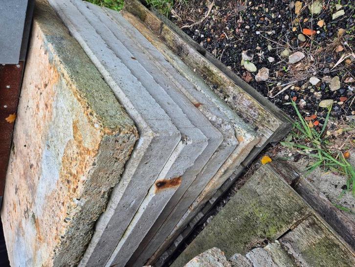 Betonnen ankerplaten, Doe-het-zelf en Verbouw, Overige Doe-het-zelf en Verbouw, Gebruikt, Ophalen