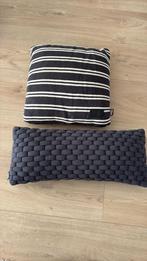 Twee sierkussens van Volt, Ophalen of Verzenden, Zo goed als nieuw, Zwart, Rechthoekig