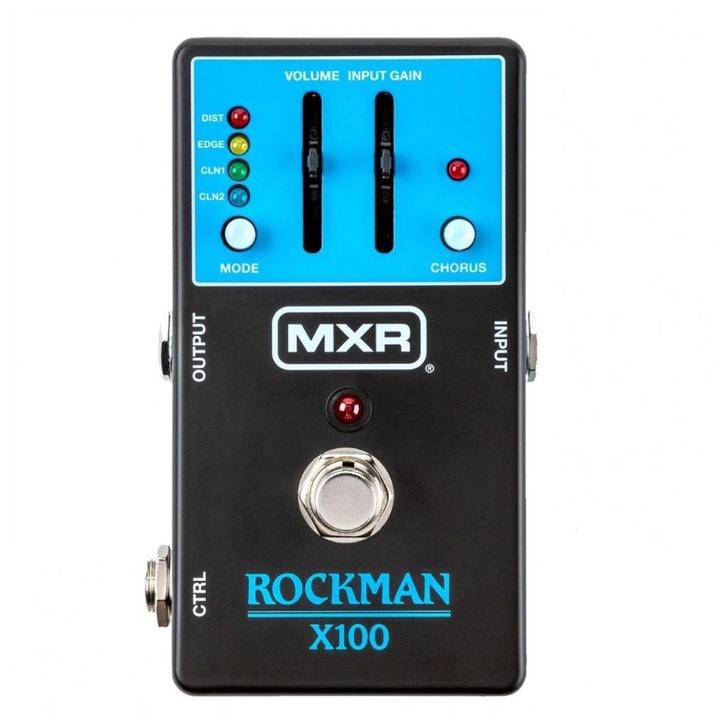 MXR Rockman X100 Analog Tone Processor Pedaal SUPERPRIJS !!, Muziek en Instrumenten, Effecten, Nieuw, Chorus, Distortion, Overdrive of Fuzz