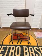 Vintage Gispen 1235 bruin skai André Cordemeyer, Ophalen