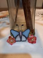 Vlinder van glas en lood ,handgemaakt, Ophalen of Verzenden