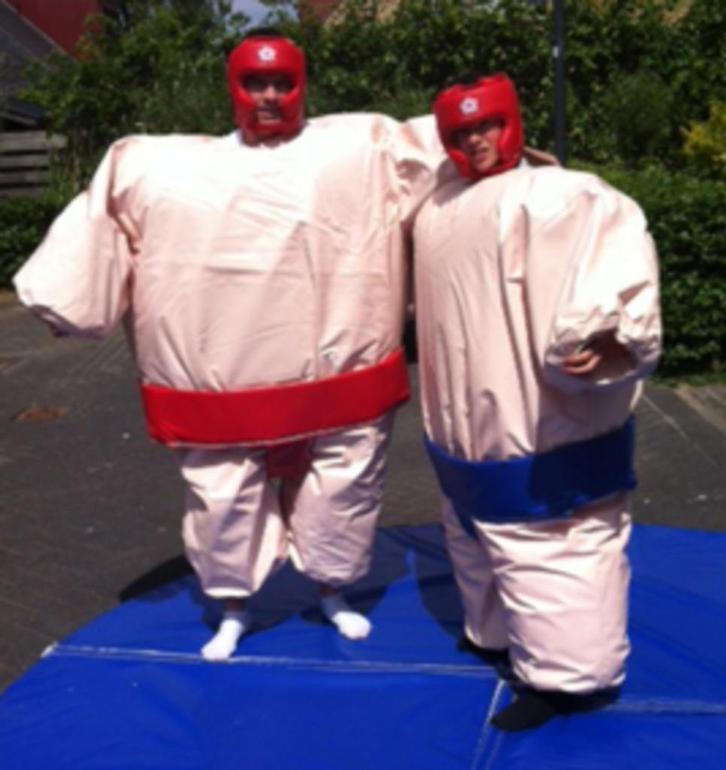 Sumo worstel pakken sumopakken te huur in Rotterdam, Hobby en Vrije tijd, Feestartikelen | Verhuur, Nieuw, Overige, Ophalen