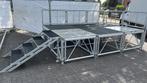 Podium aluminium 2x3 compleet., Ophalen of Verzenden, Zo goed als nieuw