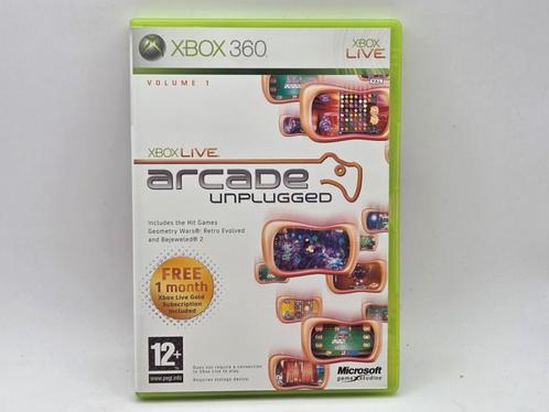 Volume 1 arcade unplugged XBOX 360, Spelcomputers en Games, Games | Xbox 360, Zo goed als nieuw, Racen en Vliegen, 1 speler, Vanaf 3 jaar