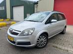 2006 Opel Zafira 1.8 trekhaak airco 7 persoons export, Mistlampen, Zwart, 4 cilinders, 1403 kg